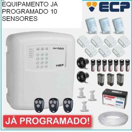 KIT ALARME ECP JA PROGRAMADO